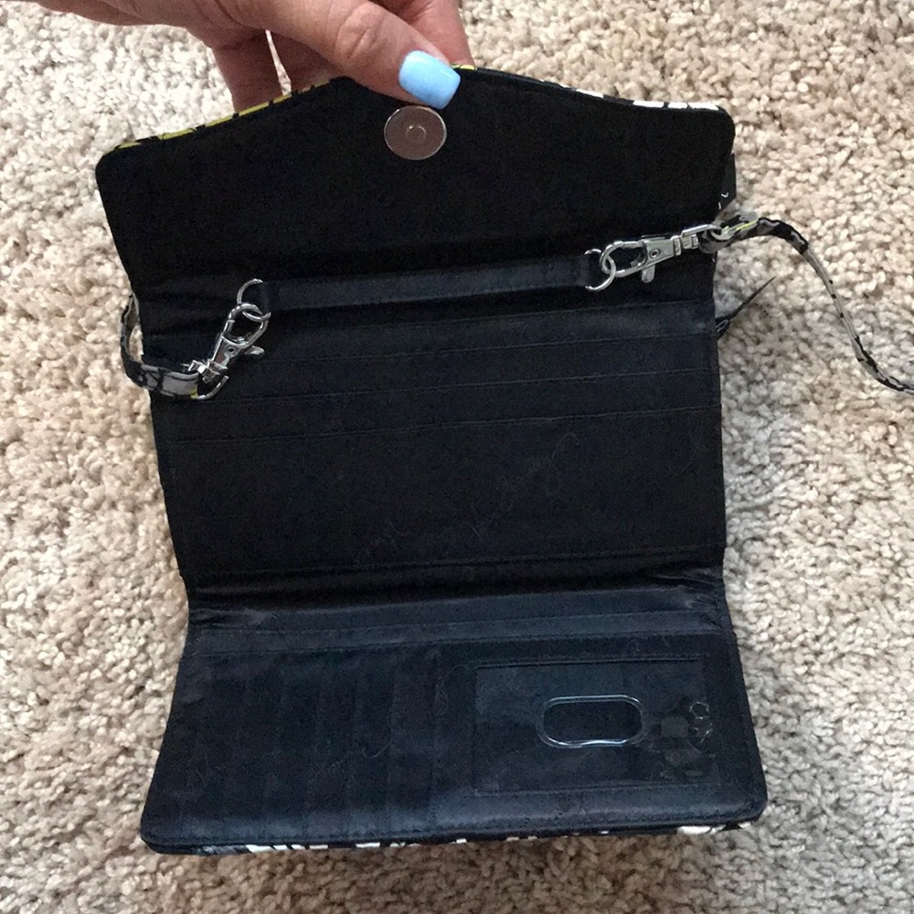 Vera Bradley crossbody wallet - Picture 2 of 3